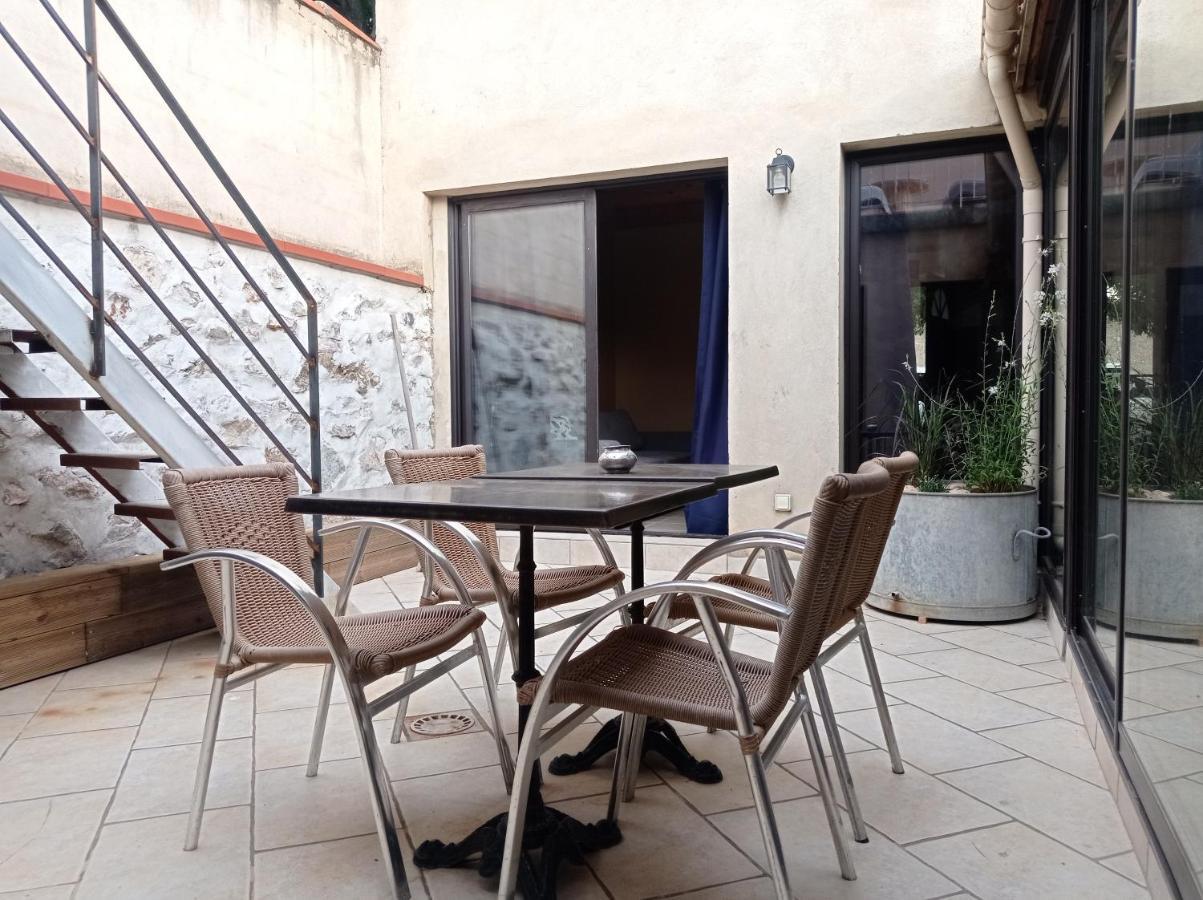 Maison De Charme Avec Patio Et Terrasse De Toit Estagel Zewnętrze zdjęcie